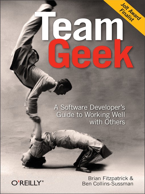Title details for Team Geek by Brian W. Fitzpatrick - Wait list